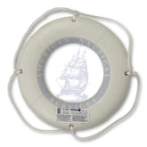 24″ Lifering White USCG, No Tape